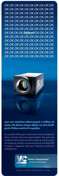 Cam�ras intelligentes "VC44xx"