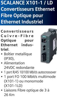 Scalance X101-1/LD, convertisseurs
