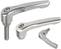 Manette indexable enti�rement en inox