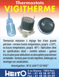 Thermostats "Vigitherme"