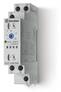 Relais temporis�s modulaires pour montage rail DIN.
