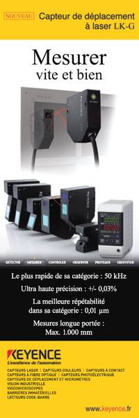 Capteur de d�placement � laser