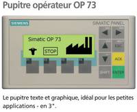 Pupitre op�rateur OP 73