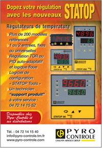 R�gulateurs de temp�rature "STATOP"