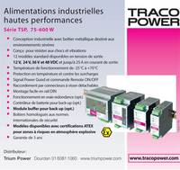 Alimentations industrielles "75-600W" S�rie STP