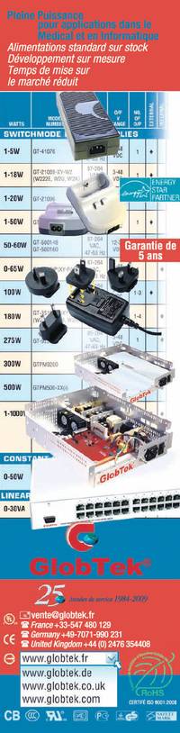 Alimentations en stock