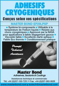 Adhesifs Cryogeniques