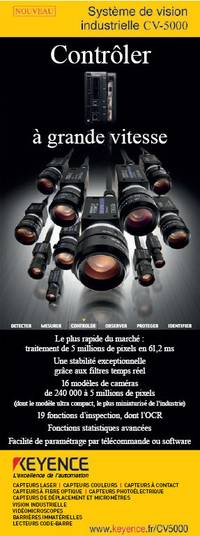 Syst�me de vision industrielle - CV-5000