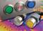 Boutons poussoirs en inox