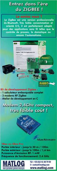 Kit de d�veloppement Zigbee