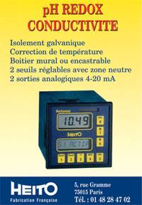 pH m�tre, conductim�tre, multivoltm�tre