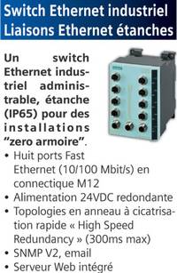 Switch Ethernet industriel