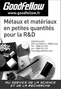 M�taux et mat�riaux