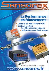 Capteurs et conditionneurs