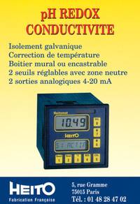 pH m�tre, conductim�tre, multivoltm�tre