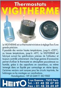 Thermostats "Vigiterme"