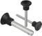Axes de fixation, corps en inox