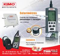 Solarim�tres et Luxm�tre