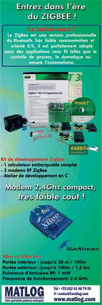 Kit de d�veloppement Zigbee