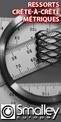Ressorts Ondul�s Cr�te-�-Cr�te M�triques