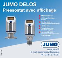 Jumo Delos, pressostat avec affichage