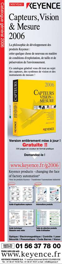 Capteurs, syst�mes de  vision et Mesure