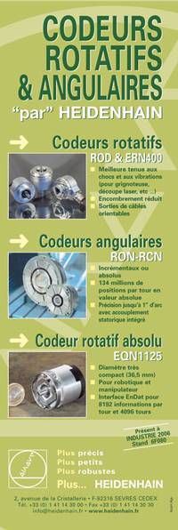 Codeurs rotatifs et  angulaires