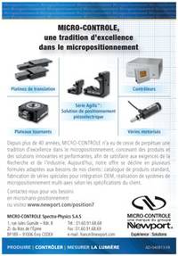 Micropositionnemen. Tradition d'excellence