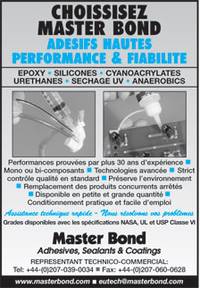Adh�sifs hautes performance & fiabilit�