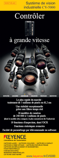 Syst�me de vision industrielle CV-5000