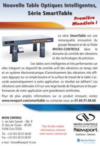 Nouvelle table optiques intelligentes