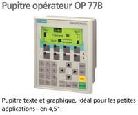 Pupitre op�rateur OP 77B