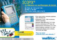 Scopix, oscilloscopes de terrain