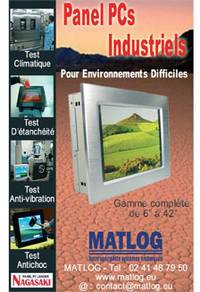Moniteurs PC industriels de 6 � 42"