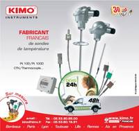 Sondes de temp�rature
