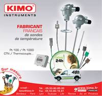 Sondes de temp�rature