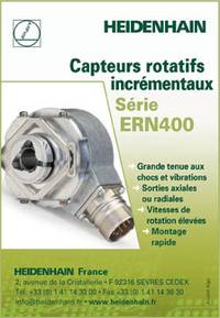 Capteurs rotatifs incr�mentaux ERN400