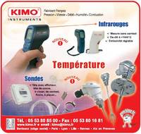 Mesure de temp�rature