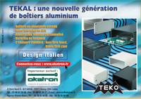 TEKAL, nouvelle g�n�ration de bo�tiers Alu