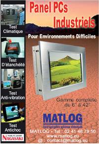 Moniteurs PC industriels de 6 � 42"