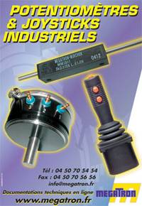 Potentiom�tres & josticks industriels