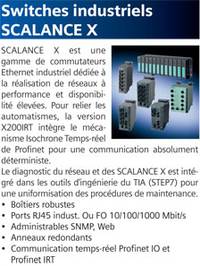 SCALANCE X Switches industriels