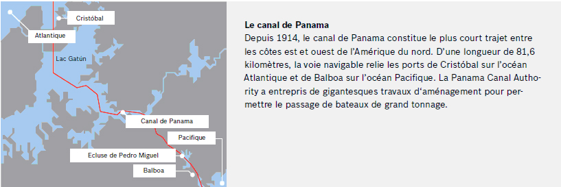 De nouvelles écluses pour l'anniversaire du canal de Panama
