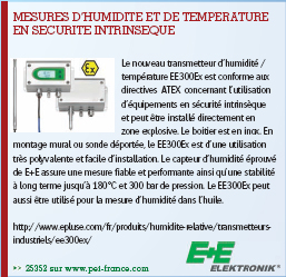Transmetteur d'humidité/température EE300Ex