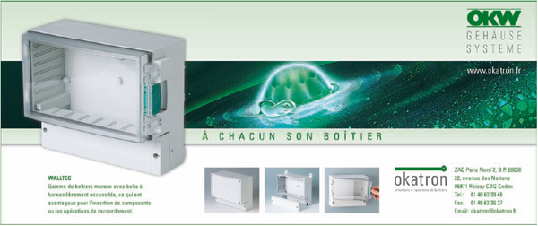 Walltec, boïtiers muraux