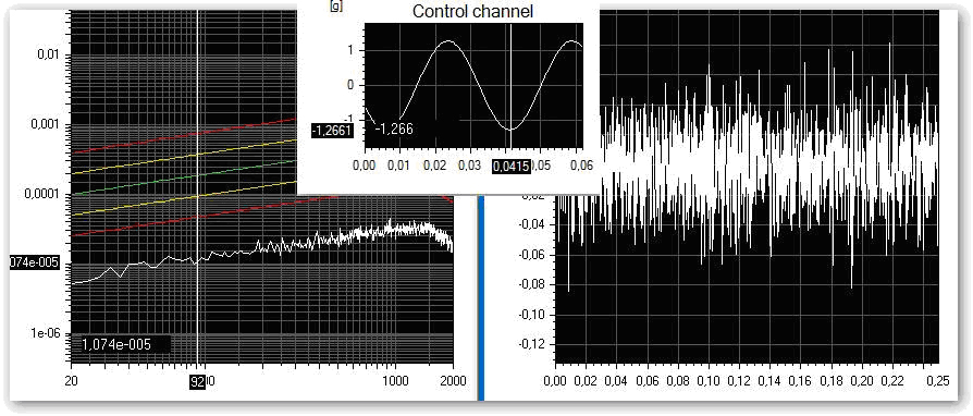 Logiciel de contrôle de vibrations