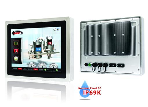 Panel PC tactile 15", inox, IP69K Panel PC tactile 15", inox, IP69K