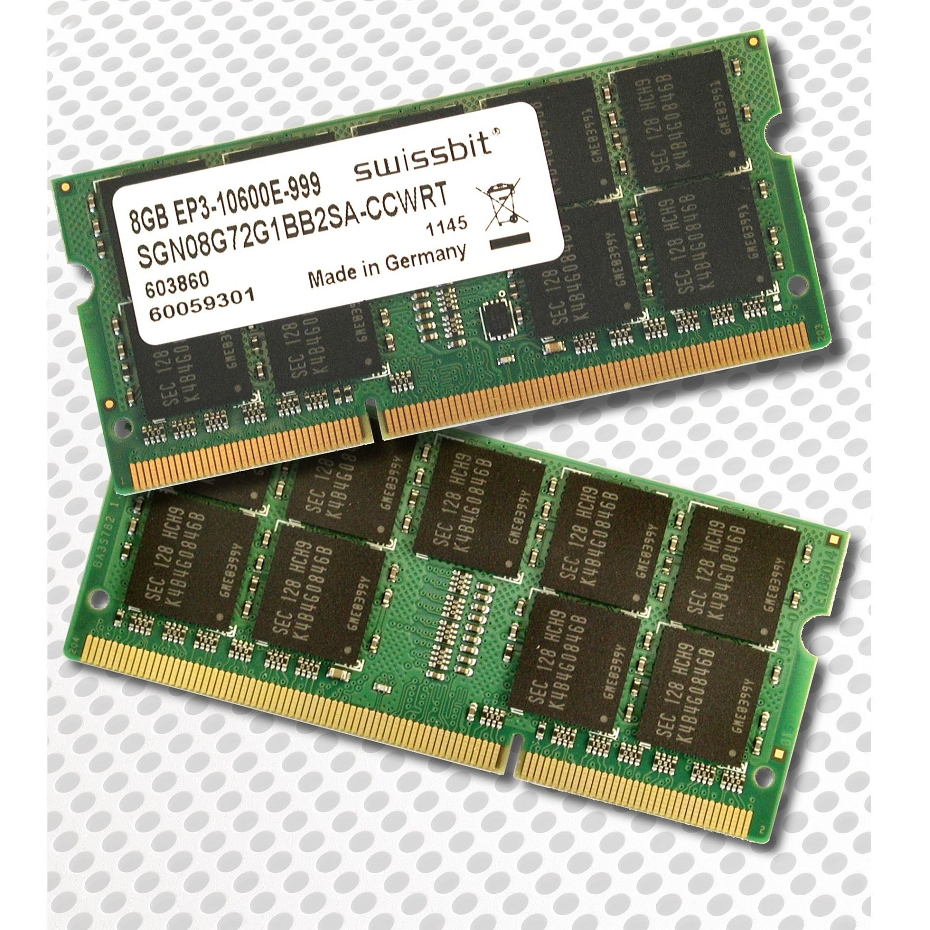 Mémoire RAM SODIMM 4GB PC3-10600S DDR3 Pour HP ELITEBOOK 2540P
