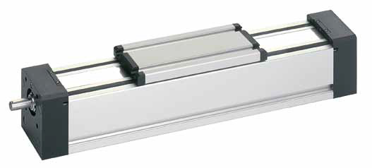 L’unité linéaire RK Duoline fermée avec entraînement par vis.