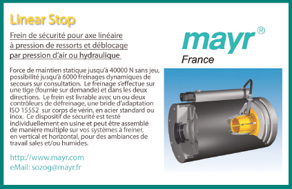 Linear Stop, frein de sécurité